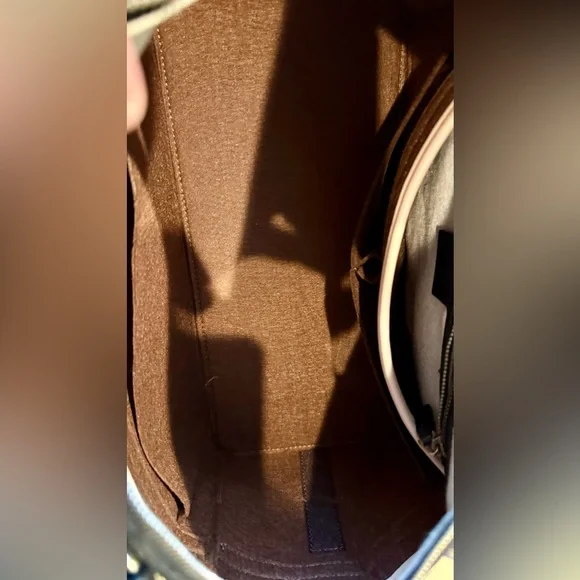 Classic Vintage Gucci Sherry Line Speedy Boston Navy Blue Bag - Picture 9 of 13